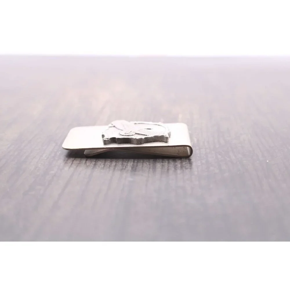 NEW Eagle Wildlife Money Clip Card Holder Pocket Stainless Steel 3D Strong